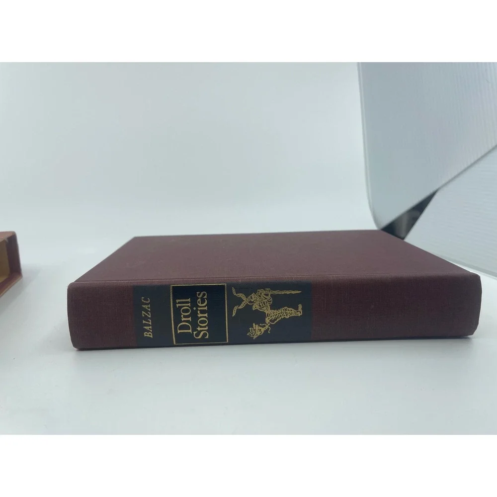 Honoré de Balzac Droll Stories & Slip Case The Heritage‎ Press 1939